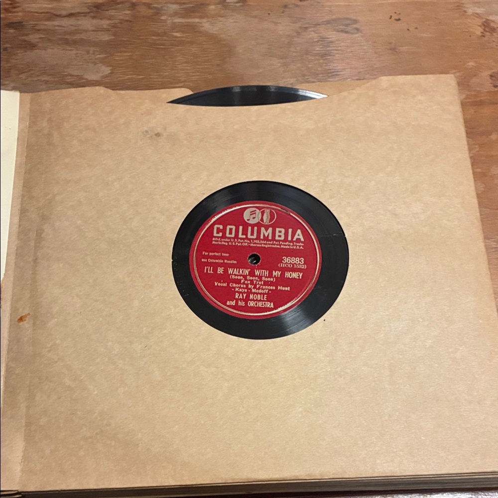 Columbia Red Label Vinyl Record 78 rpm lot of 12
